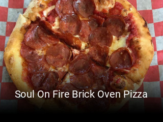 Soul On Fire Brick Oven Pizza