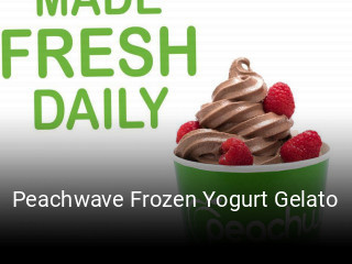 Peachwave Frozen Yogurt Gelato