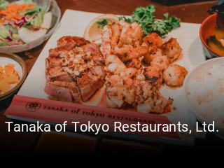 Tanaka of Tokyo Restaurants, Ltd.