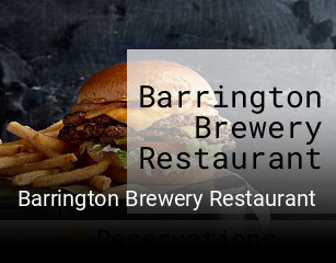 Barrington Brewery Restaurant