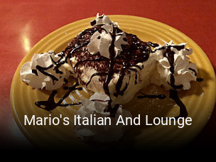 Mario's Italian And Lounge