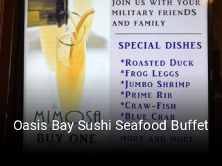 Oasis Bay Sushi Seafood Buffet