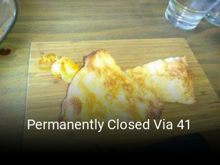 Permanently Closed Via 41