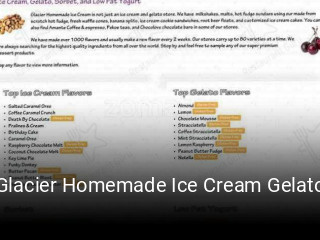 Glacier Homemade Ice Cream Gelato