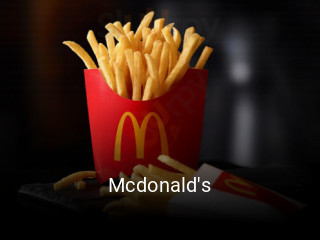 Mcdonald's