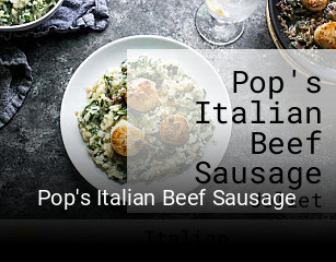 Pop's Italian Beef Sausage