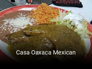 Casa Oaxaca Mexican