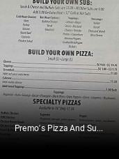 Premo's Pizza And Subs