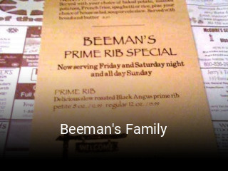 Beeman's Family