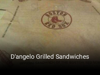 D'angelo Grilled Sandwiches