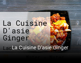 La Cuisine D'asie Ginger