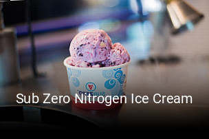 Sub Zero Nitrogen Ice Cream