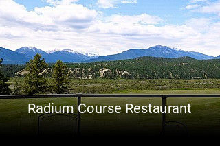 Radium Course Restaurant