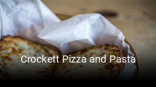 Crockett Pizza and Pasta