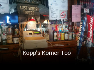 Kopp's Korner Too