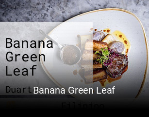 Banana Green Leaf