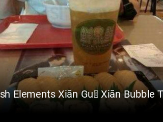 Fresh Elements Xiān Guǒ Xiān Bubble Tea Juice