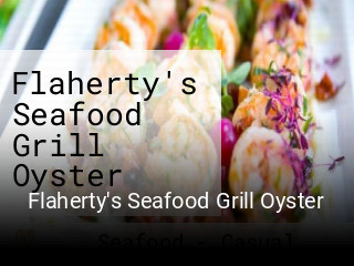 Flaherty's Seafood Grill Oyster