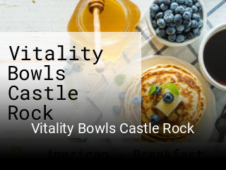 Vitality Bowls Castle Rock