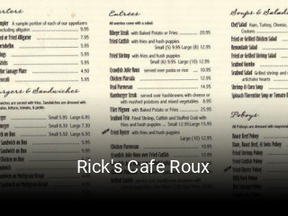 Rick's Cafe Roux