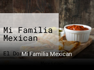 Mi Familia Mexican