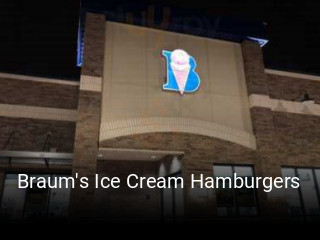 Braum's Ice Cream Hamburgers