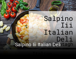 Salpino Iii Italian Deli